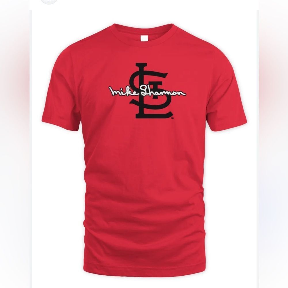 ST LOUIS CARDINALS T SHIRT MIKE SHANNON SIZE X LARGE MLB BASEBALL